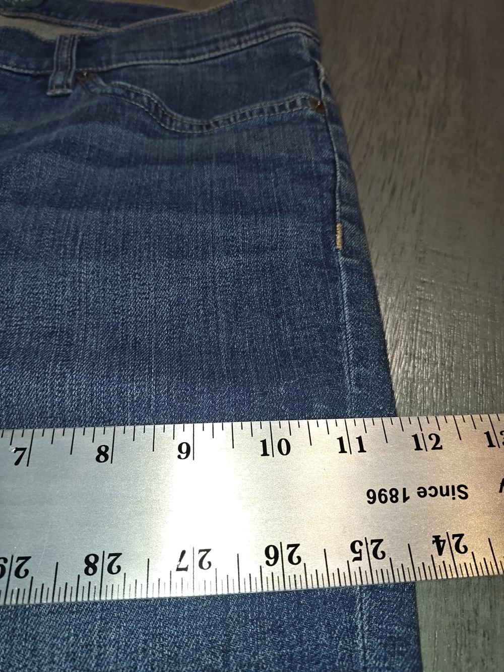Lauren Ralph Lauren Corp Woman's,Medium Wash,Bootcut,Size 12 - Picture 4 of 13